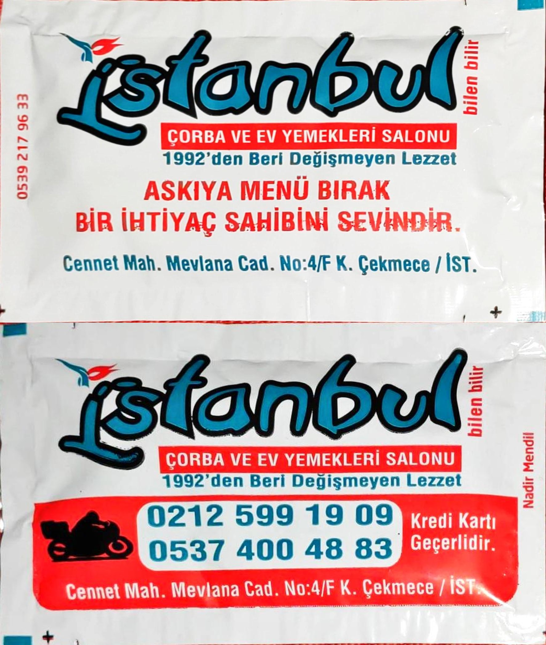 0592 İstanbul Çorba - Küçük Çekmece
